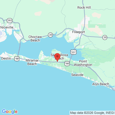 Map to  office in Santa Rosa Beach, FL