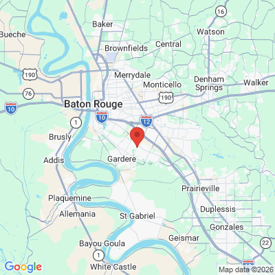 Map to  office in Baton Rouge, LA