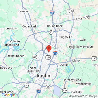 Map to  office in Austin, TX