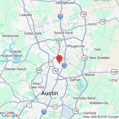 Map to  office in Austin, TX