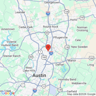 Map to  office in Austin, TX