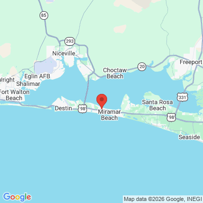 Map to  office in Miramar Beach, FL