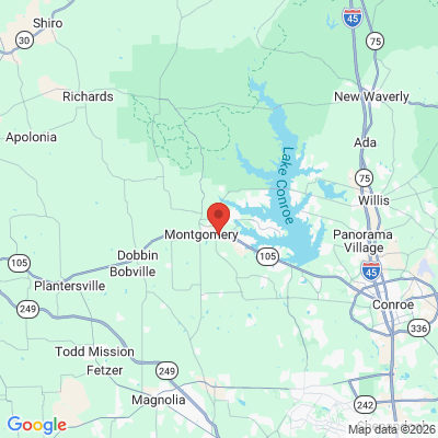 Map to  office in Montgomery, TX