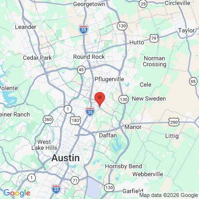 Map to  office in Austin, TX