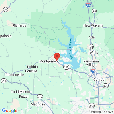 Map to got grins: Pediatric Dentistry & Orthodontic Specialists office in Montgomery, TX