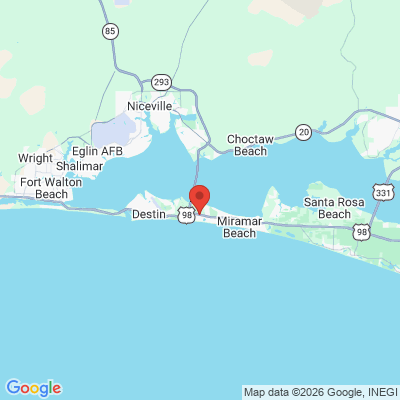 Map to  office in Destin, FL