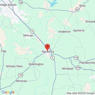 Map to  office in Navasota, TX