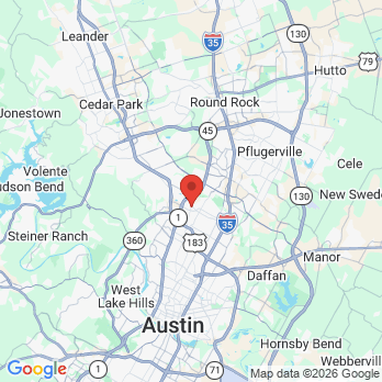 Map to Enamel Dentistry The Domain office in Austin, TX