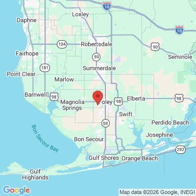 Map to  office in Foley, AL