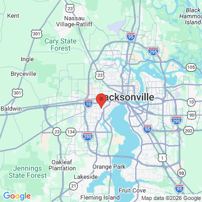 Map to  office in Jacksonville, FL
