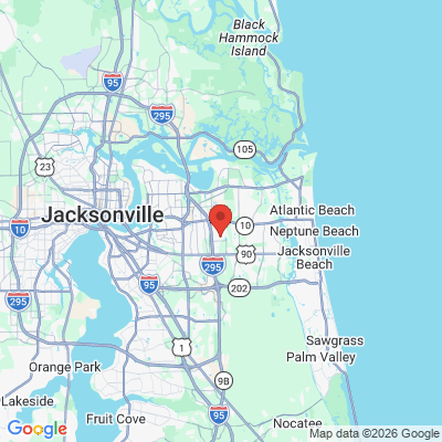Map to  office in Jacksonville, FL