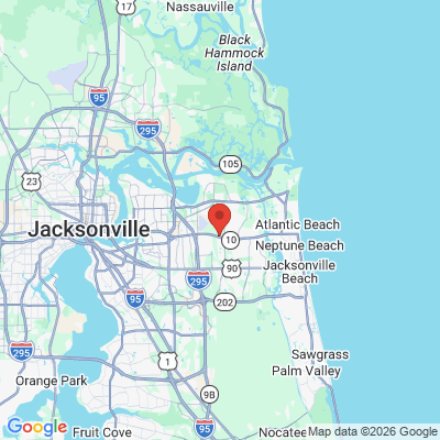 Map to  office in Jacksonville, FL