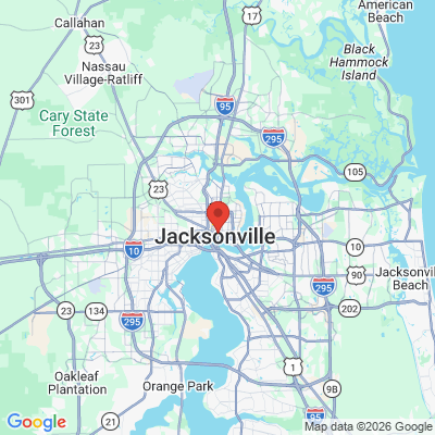 Map to  office in Jacksonville, FL