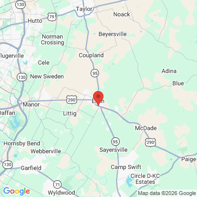 Map to  office in Elgin, TX