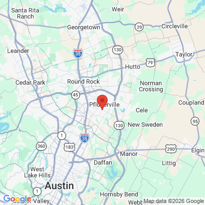 Map to  office in Pflugerville, TX