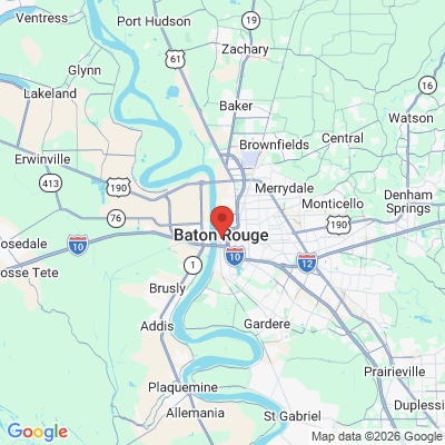 Map to  office in Baton Rouge, LA