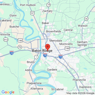Map to  office in Baton Rouge, LA
