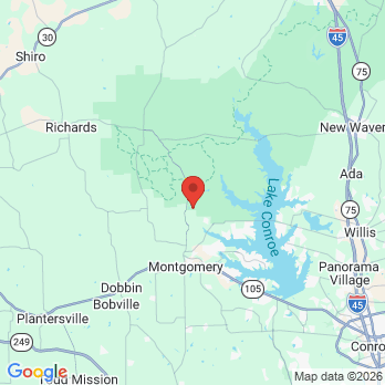 Map to KidSmiles of Lake Conroe office in Montgomery, TX