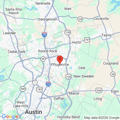 Map to  office in Pflugerville, TX