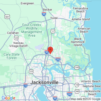Map to  office in Jacksonville, FL