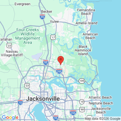 Map to  office in Jacksonville, FL
