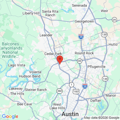 Map to  office in Austin, TX