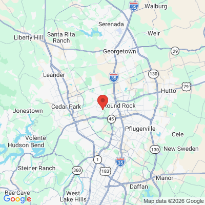 Map to  office in Round Rock, TX