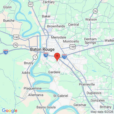 Map to  office in Baton Rouge, LA