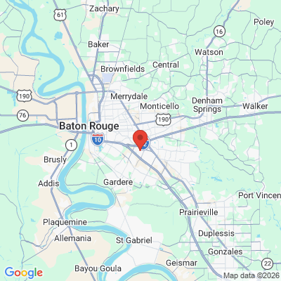 Map to  office in Baton Rouge, LA