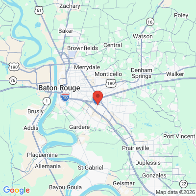 Map to  office in Baton Rouge, LA