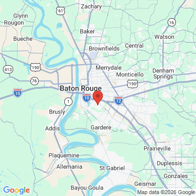 Map to  office in Baton Rouge, LA