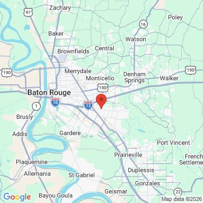 Map to  office in Baton Rouge, LA