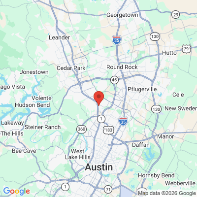 Map to  office in Austin, TX