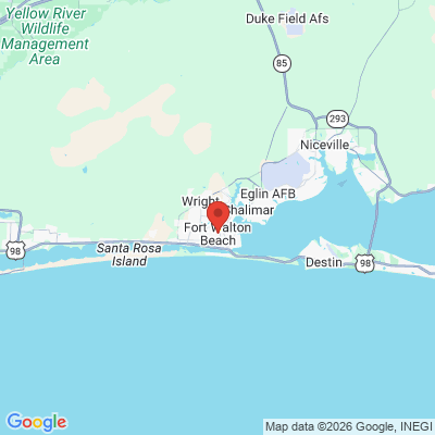 Map to  office in Fort Walton Beach, FL