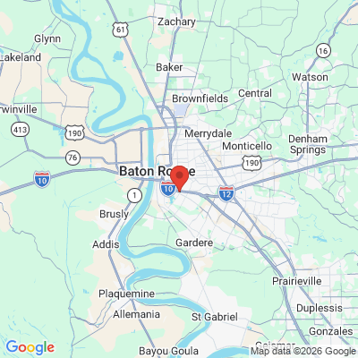 Map to  office in Baton Rouge, LA