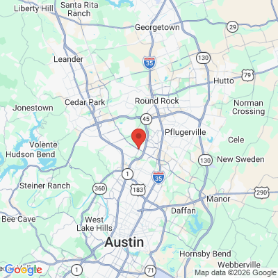 Map to  office in Austin, TX