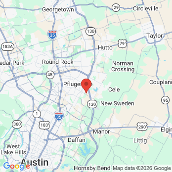 Map to Pop Up Smiles Pflugerville  office in Pflugerville, TX