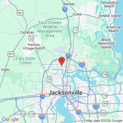 Map to  office in Jacksonville, FL