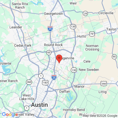 Map to  office in Pflugerville, TX
