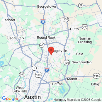 Map to Glow Pediatric Dentistry office in Pflugerville, TX