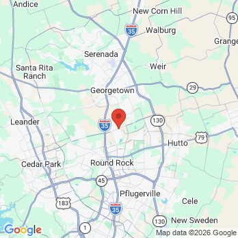 Map to Kids First Pediatric Dentistry office in Round Rock, TX