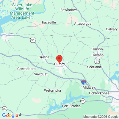 Map to  office in Quincy, FL