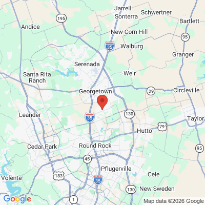 Map to  office in Georgetown, TX