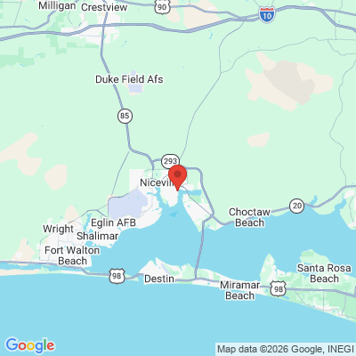Map to  office in Niceville, FL