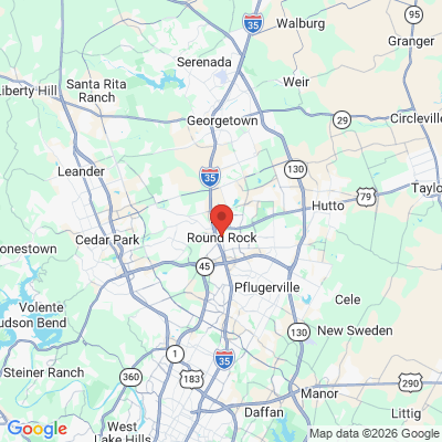 Map to  office in Round Rock, TX