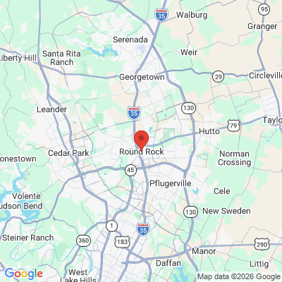 Map to  office in Round Rock, TX
