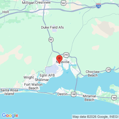 Map to  office in Valparaiso, FL