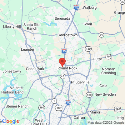 Map to  office in Round Rock, TX