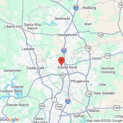 Map to  office in Round Rock, TX