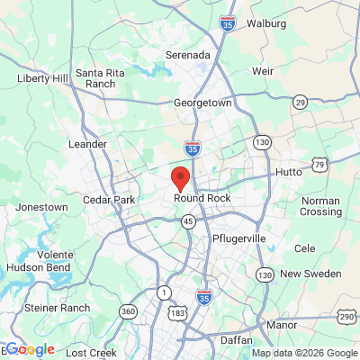 Map to  office in Round Rock, TX